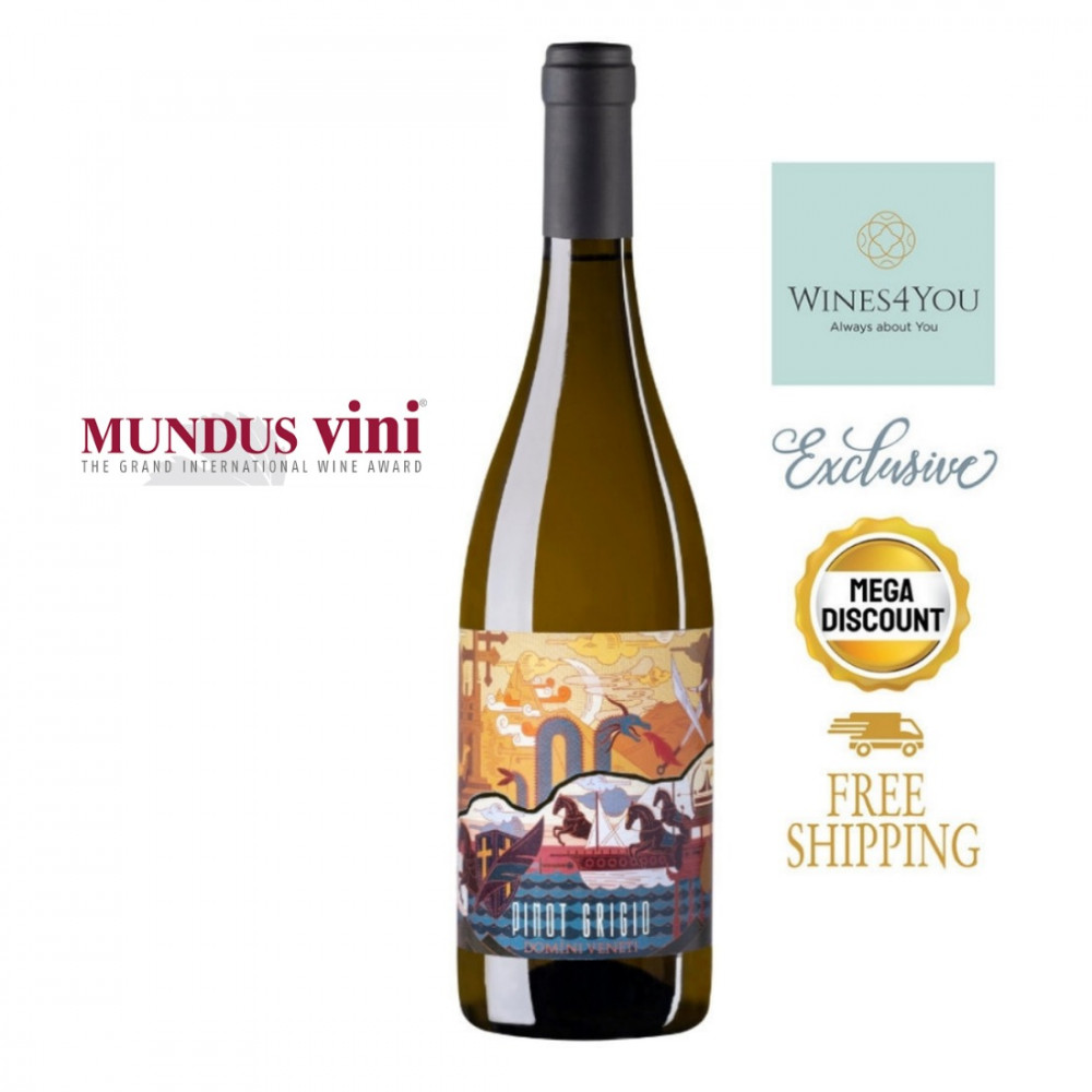 Marco Polo Pinot Grigio Italy White Wine 